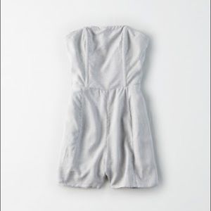 AmericanEagle Tie Back Rube Romper